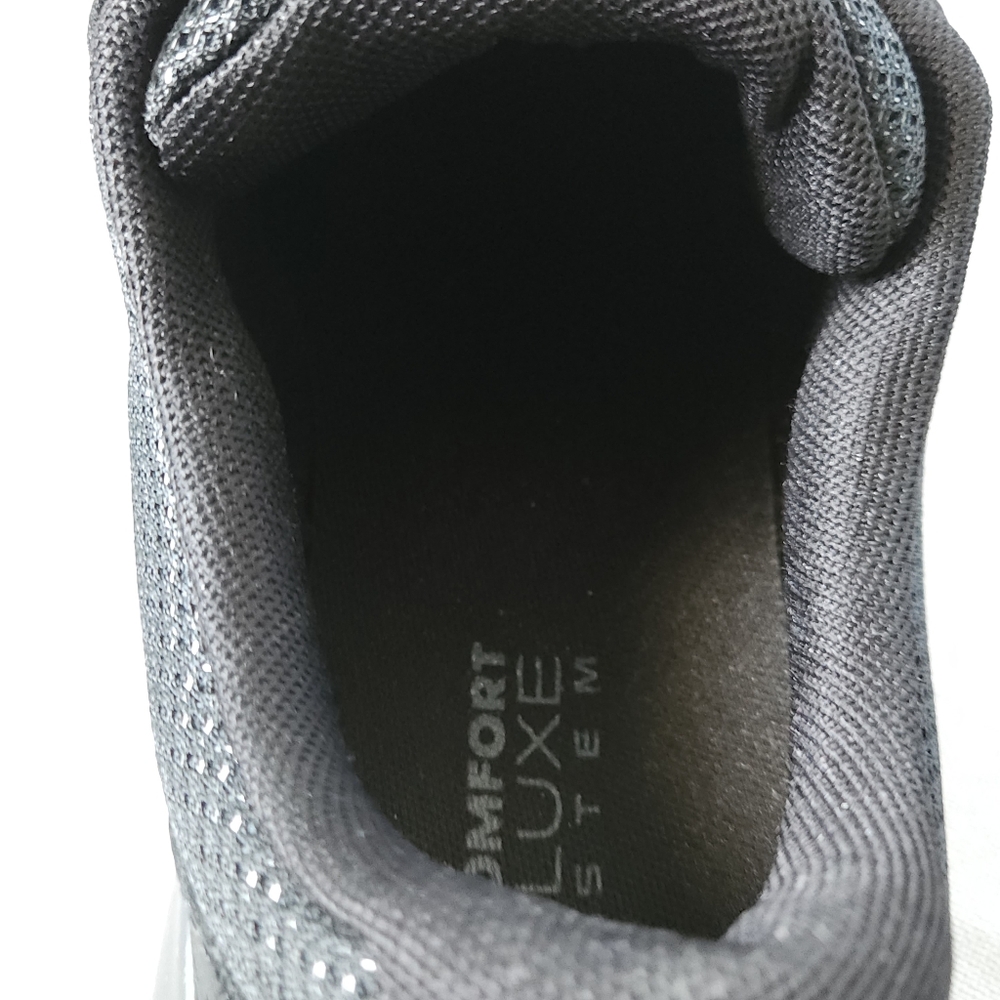 Under Armour Comfort Deluxe Sneakers Mens 9 Black Mesh Lace-Up Athletic Shoes - Picture 7 of 10
